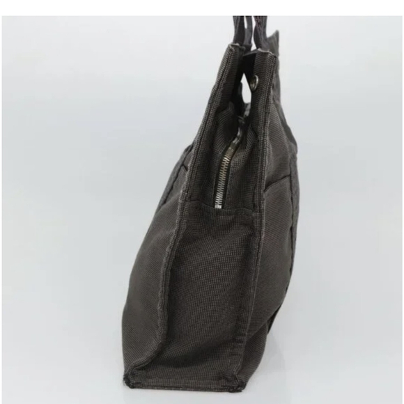 NWT Hermes Black Gray Tote Elegant and Durable GORGEOUS BAG - Picture 6 of 16